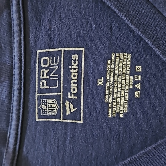 Fanatics Pro Line | 2017 NE Patriots Conference Champions Tee | XL - Picture 4 of 5